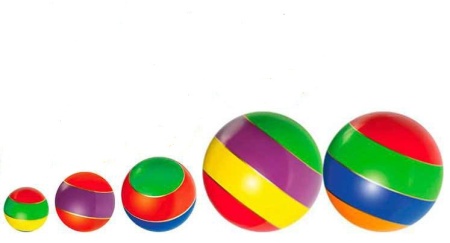 Купить Мячи резиновые (комплект из 5 мячей различного диаметра) в Истре 