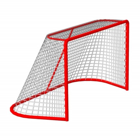 Купить Сетка хоккейная на ворота 1,22мх1,83мх0,5мх1,15м, нить 3,5 мм, узловая в Истре 