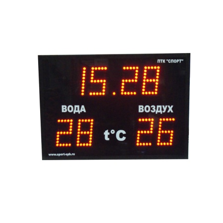 Купить Часы-термометр СТ1.13-2t для бассейна в Истре 
