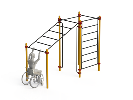 Купить Спортивный комплекс для инвалидов-колясочников WRK-D15_76mm в Истре 