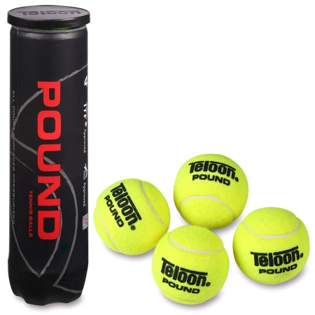 Купить Мяч для большого тенниса Teloon 828Т Р4  (4 шт) в Истре 
