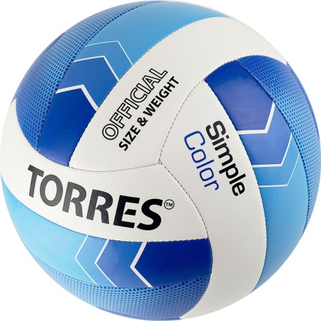 Купить Мяч волейбольный Torres Simple Color любительский р.5 в Истре 